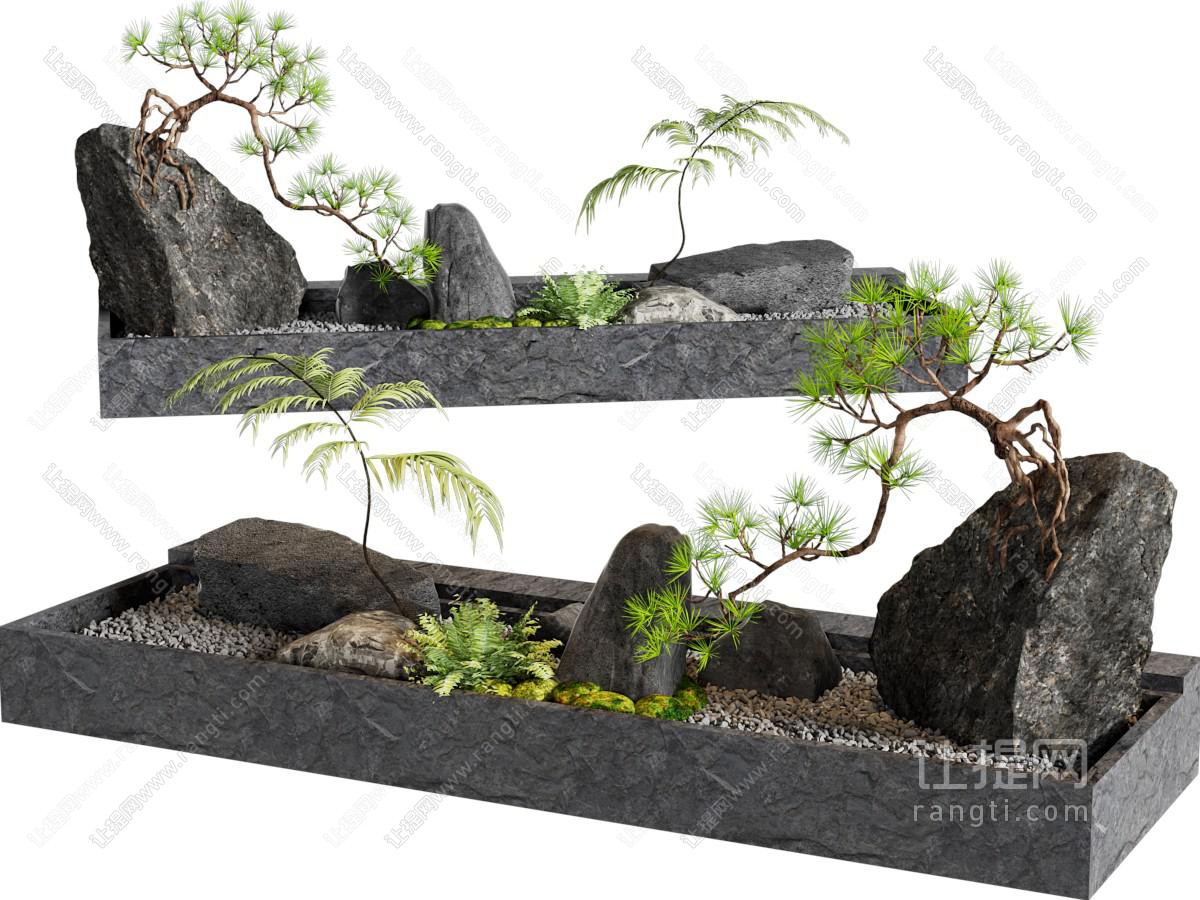 现代室内造景 小品