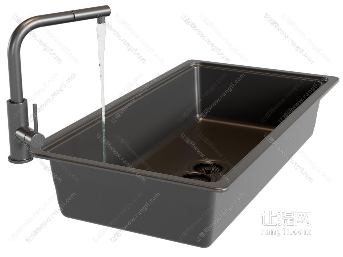 现代洗菜盆 水槽 单槽