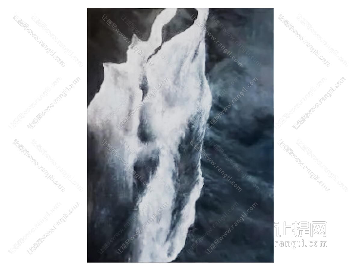现代抽象装饰画