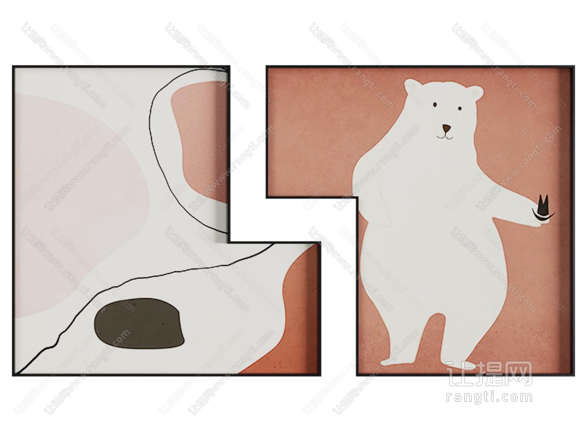 现代装饰挂画