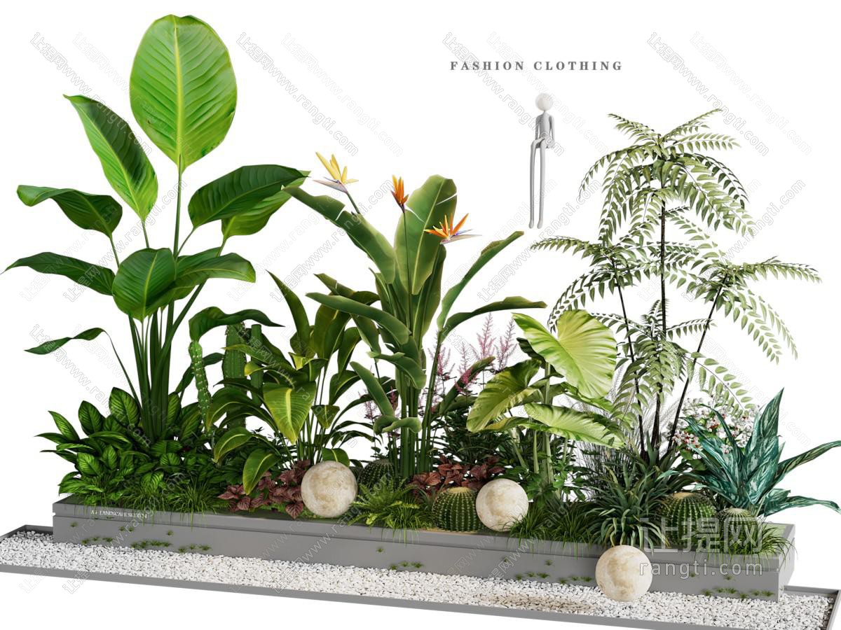 花草植物景观园艺小品