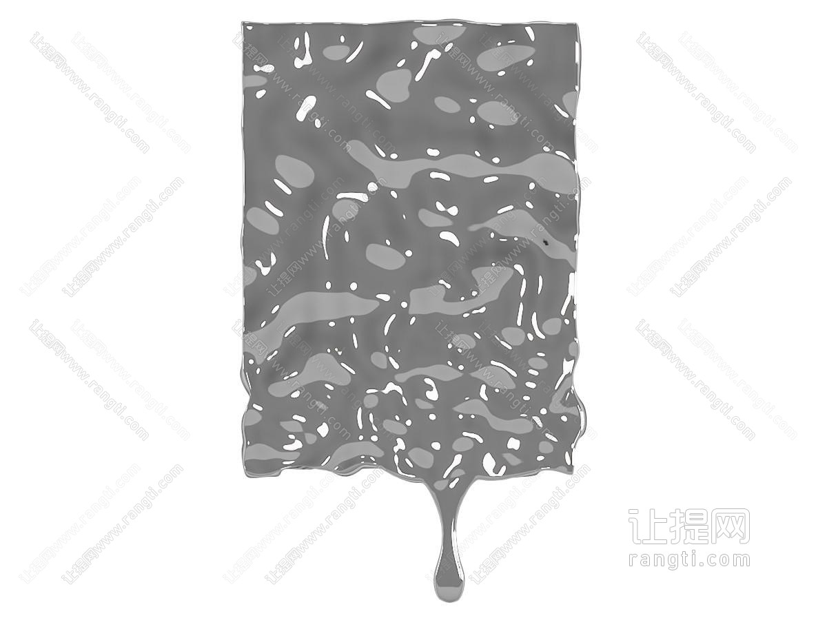 现代金属水波纹墙饰