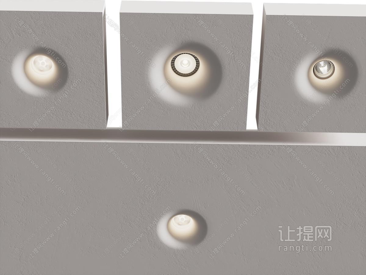 现代筒灯