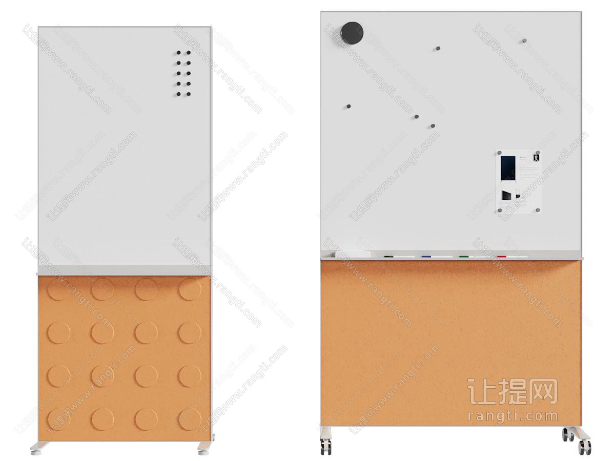 现代可移动白板 办公文具