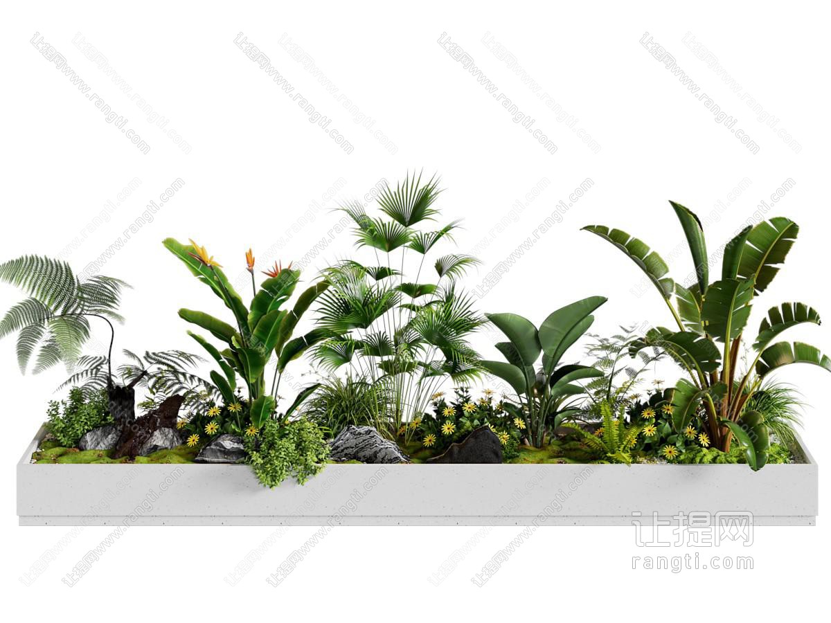 现代花坛花池植物景观园艺小品