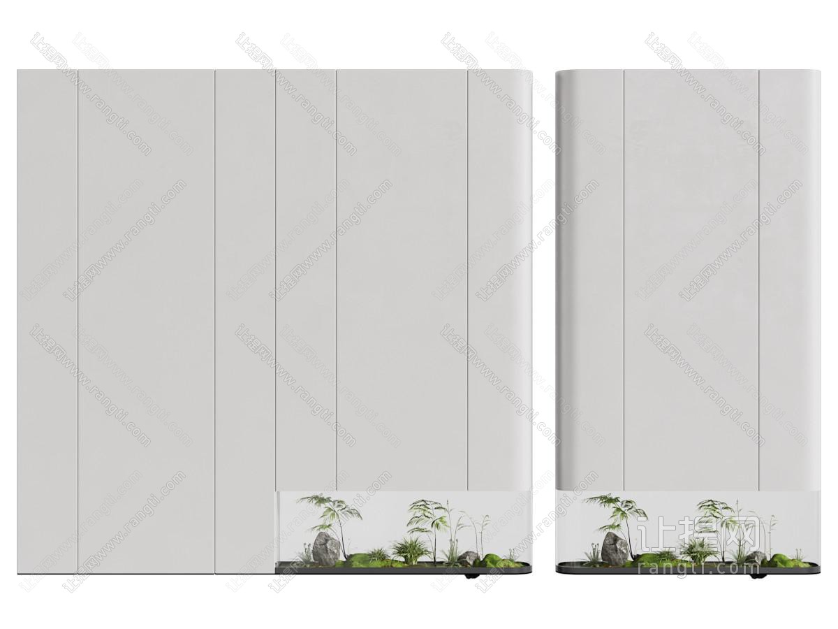 现代绿植景观