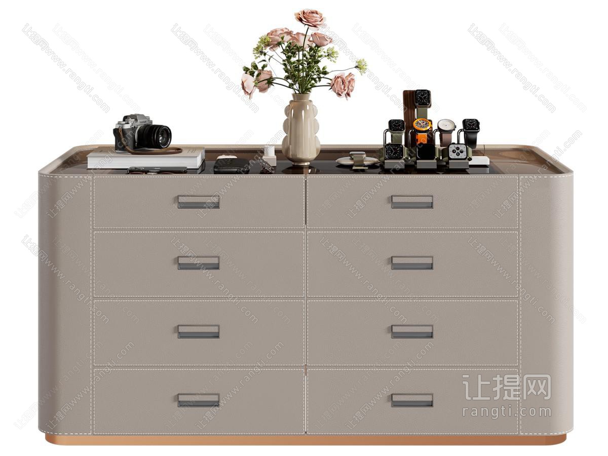 现代珠宝柜 首饰柜 衣帽间