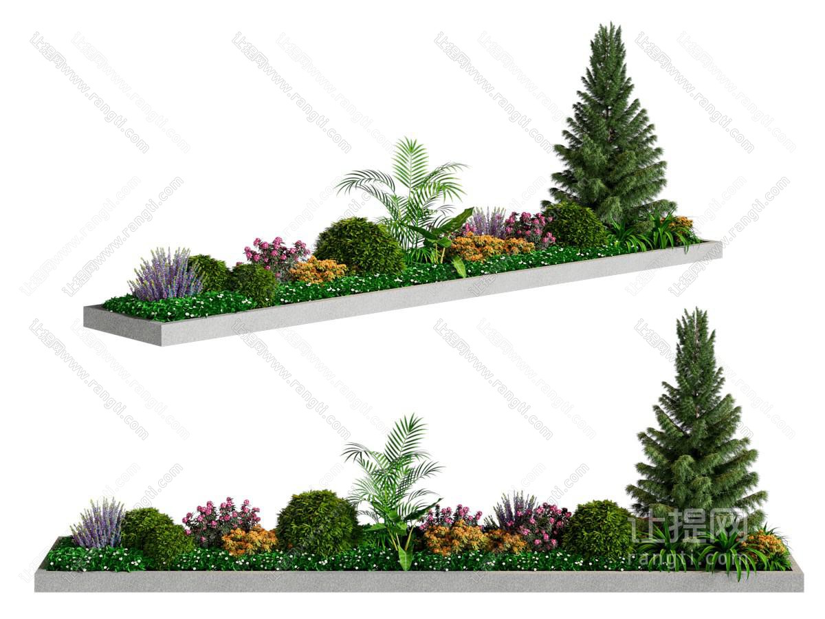 现代花池