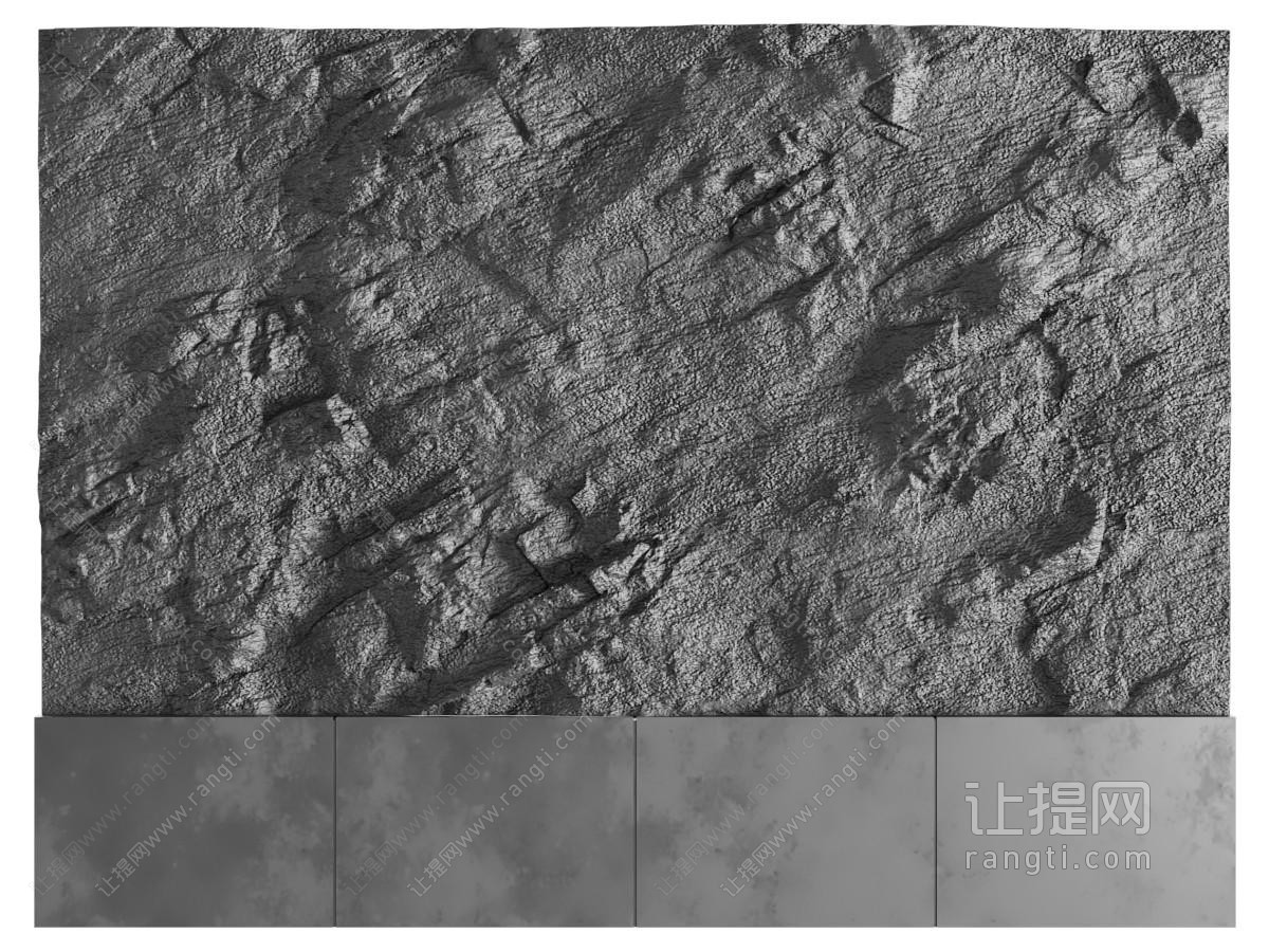现代毛石背景墙