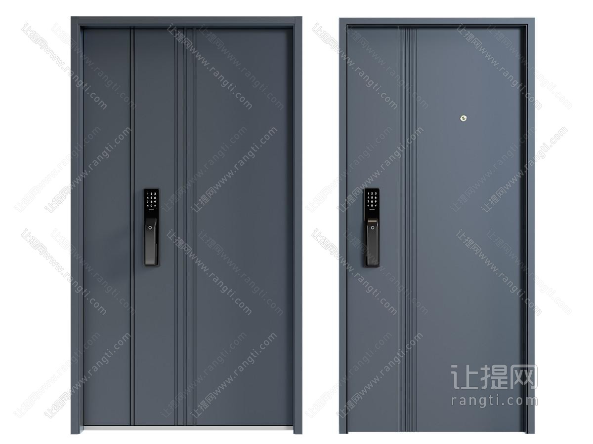 现代入户门 防盗门