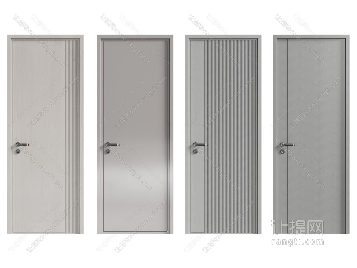 现代房门单开门