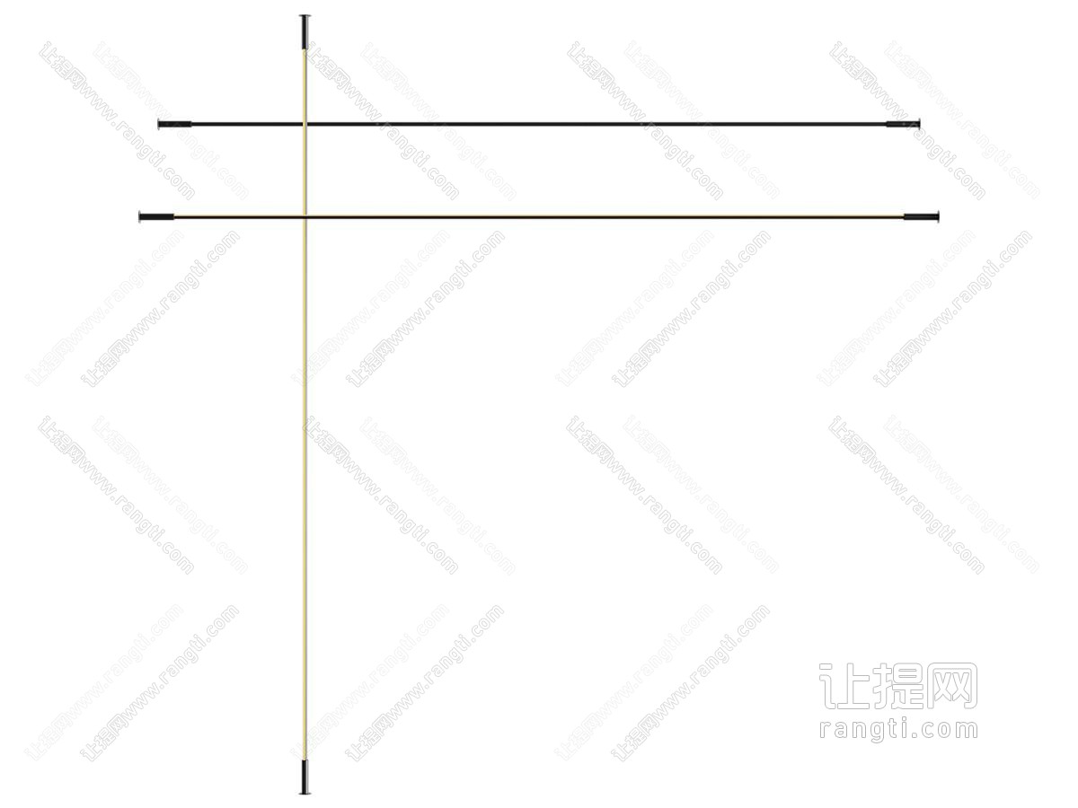 现代天际线灯 线形灯 钢带灯 线形灯