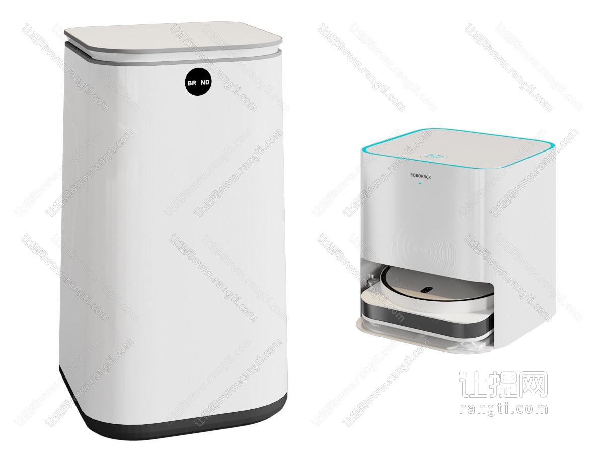 现代扫地机 空气清新器