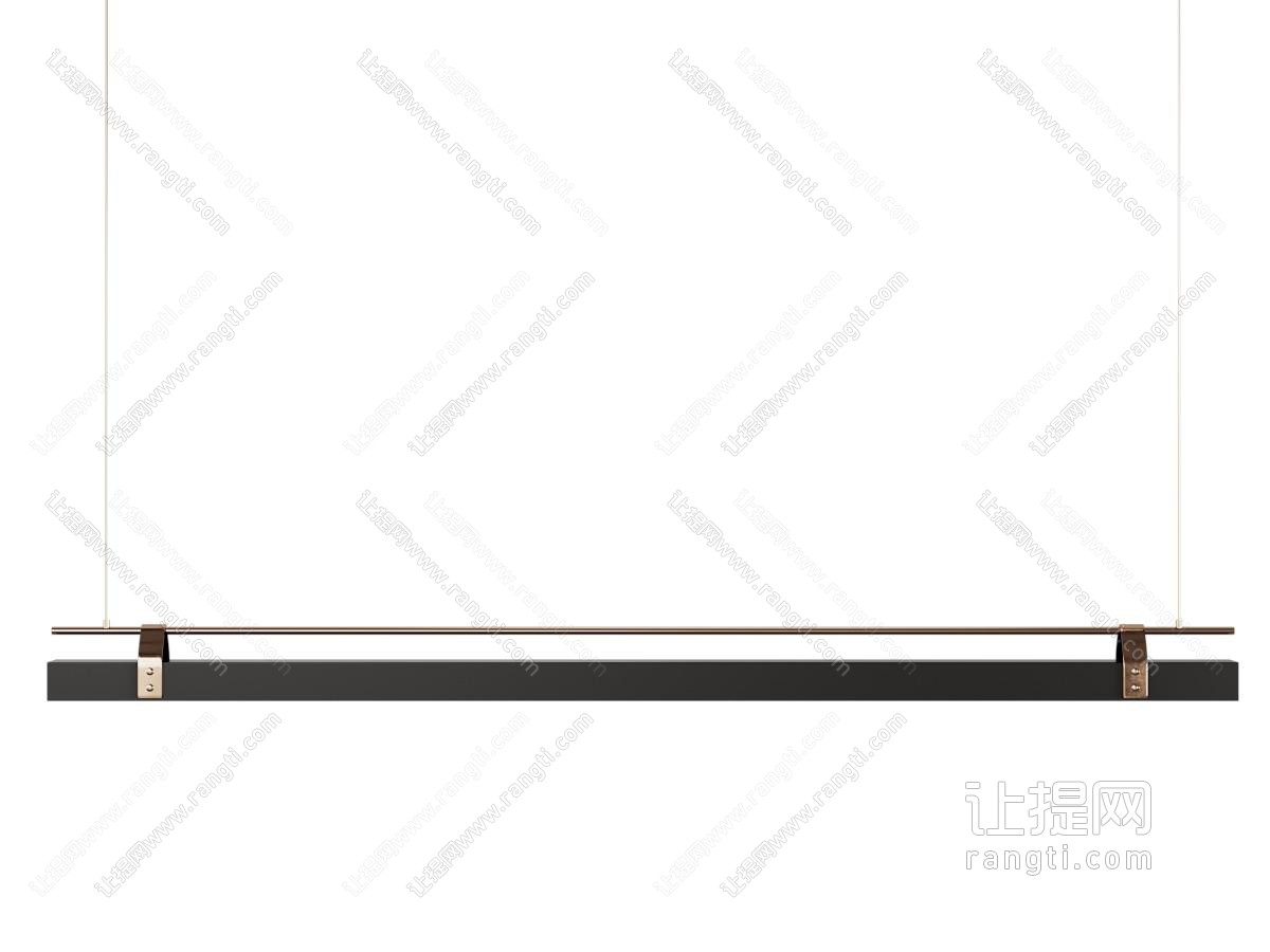 现代一字型吊灯