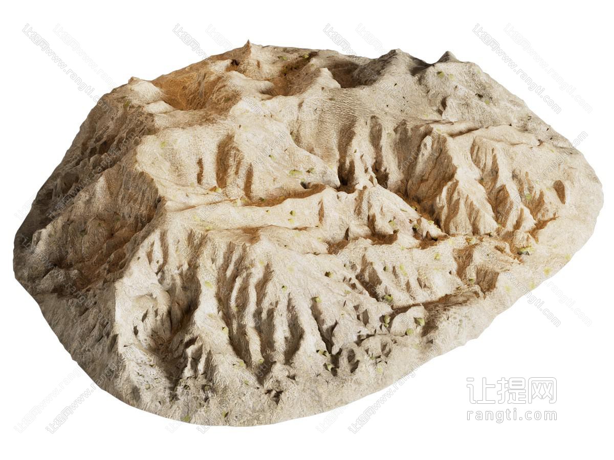 现代山形 地貌
