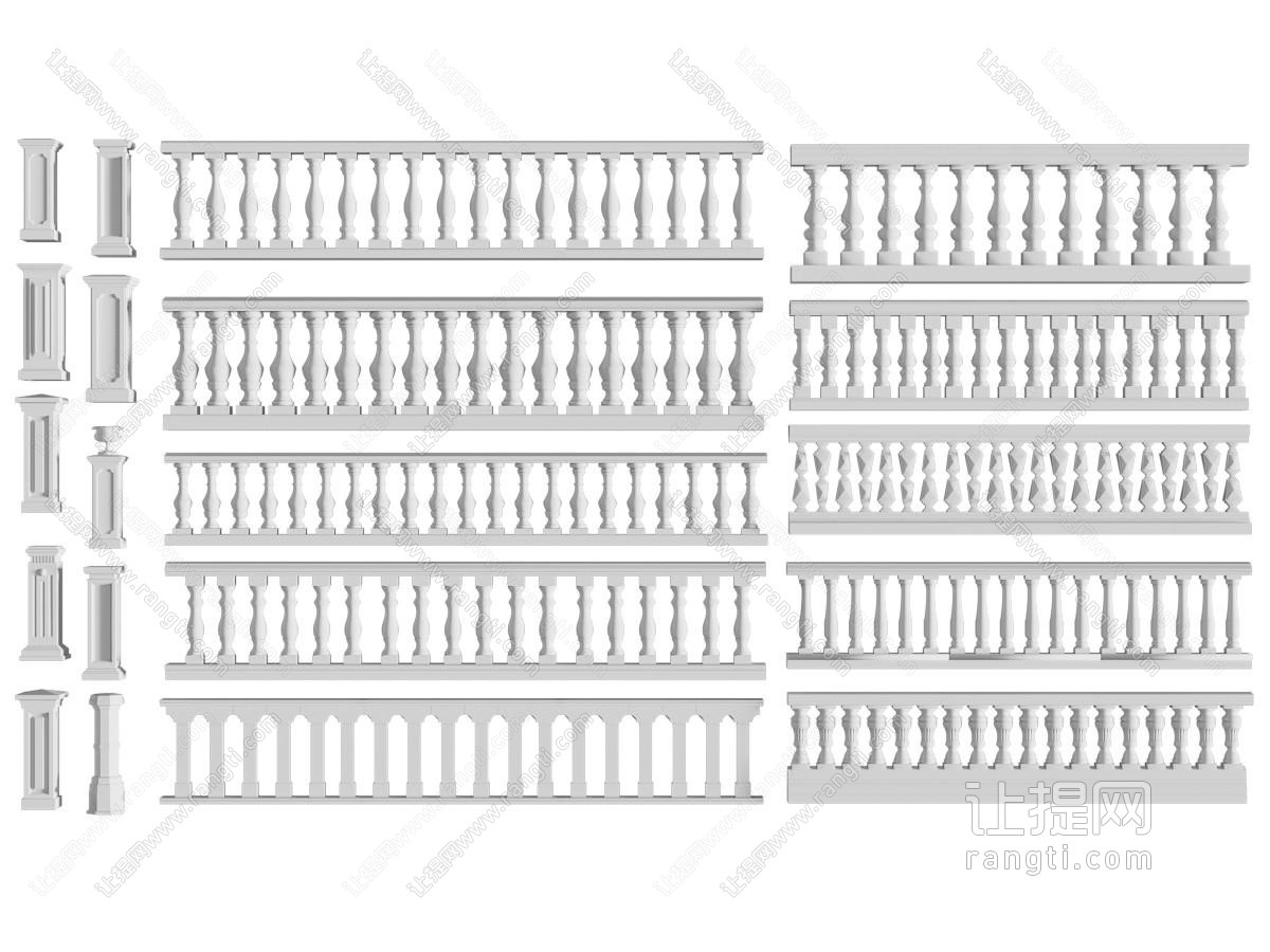 欧式石雕栏杆 护栏 围栏
