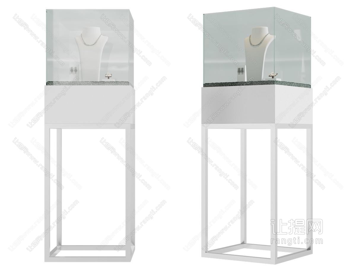 现代珠宝展示柜