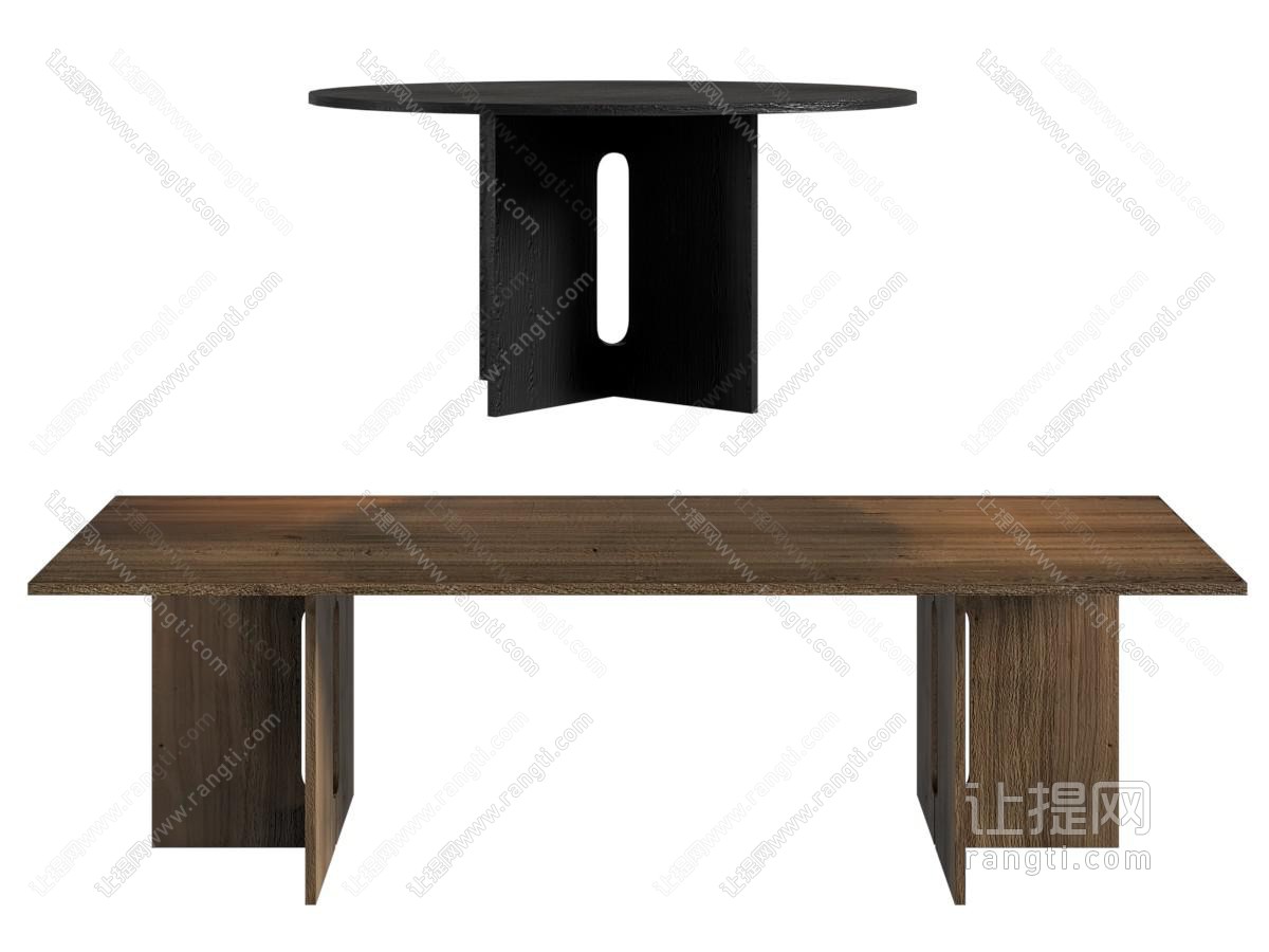 现代餐桌