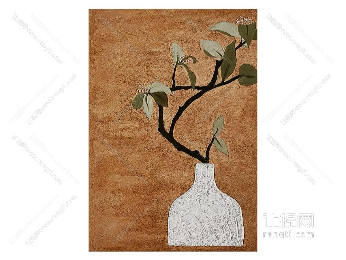 油画 肌理画 装饰挂画