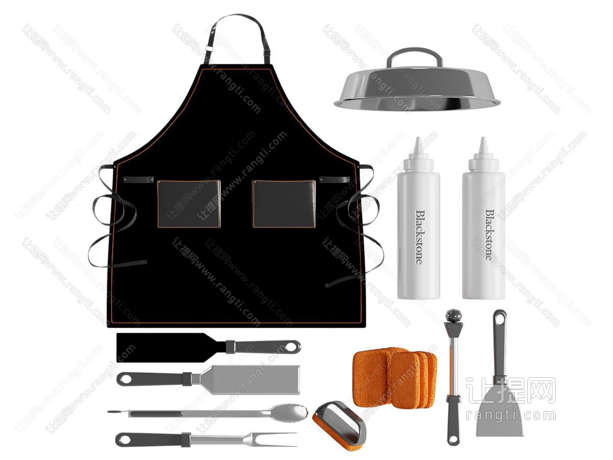 厨房用品 围裙 锅铲