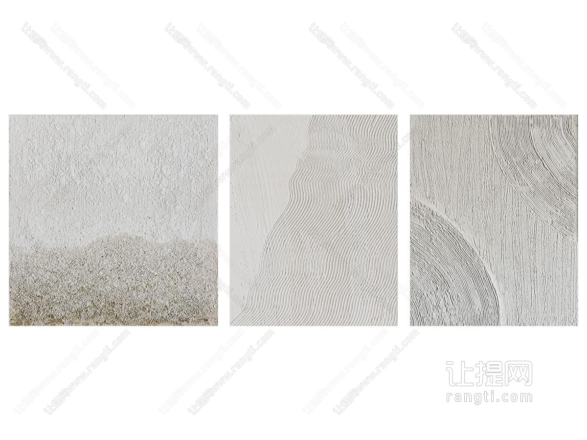 侘寂风画 肌理挂画 抽象画 装饰画