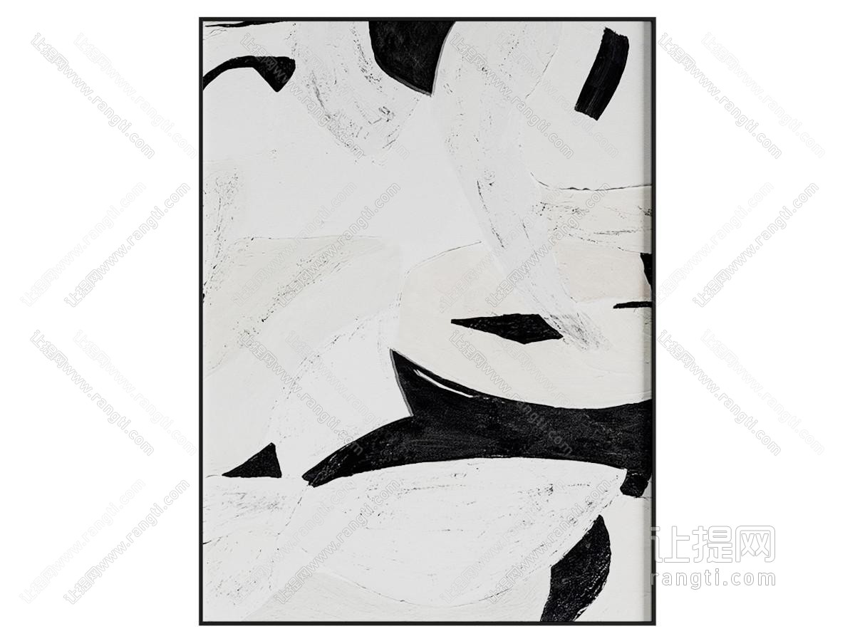 极简现代挂画 字画 画框 床头挂画