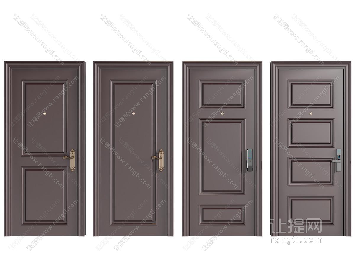 现代防盗门