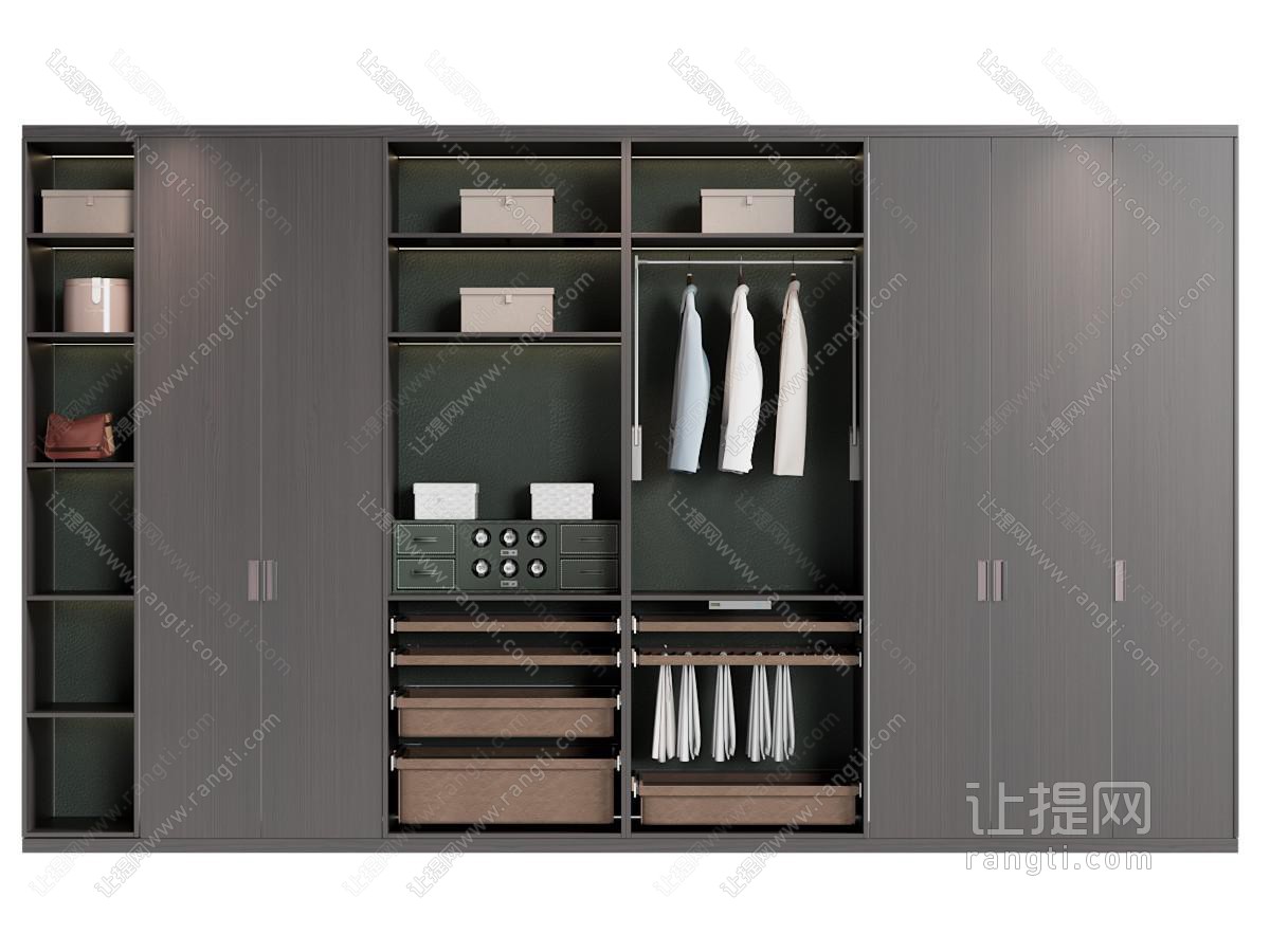 现代衣柜