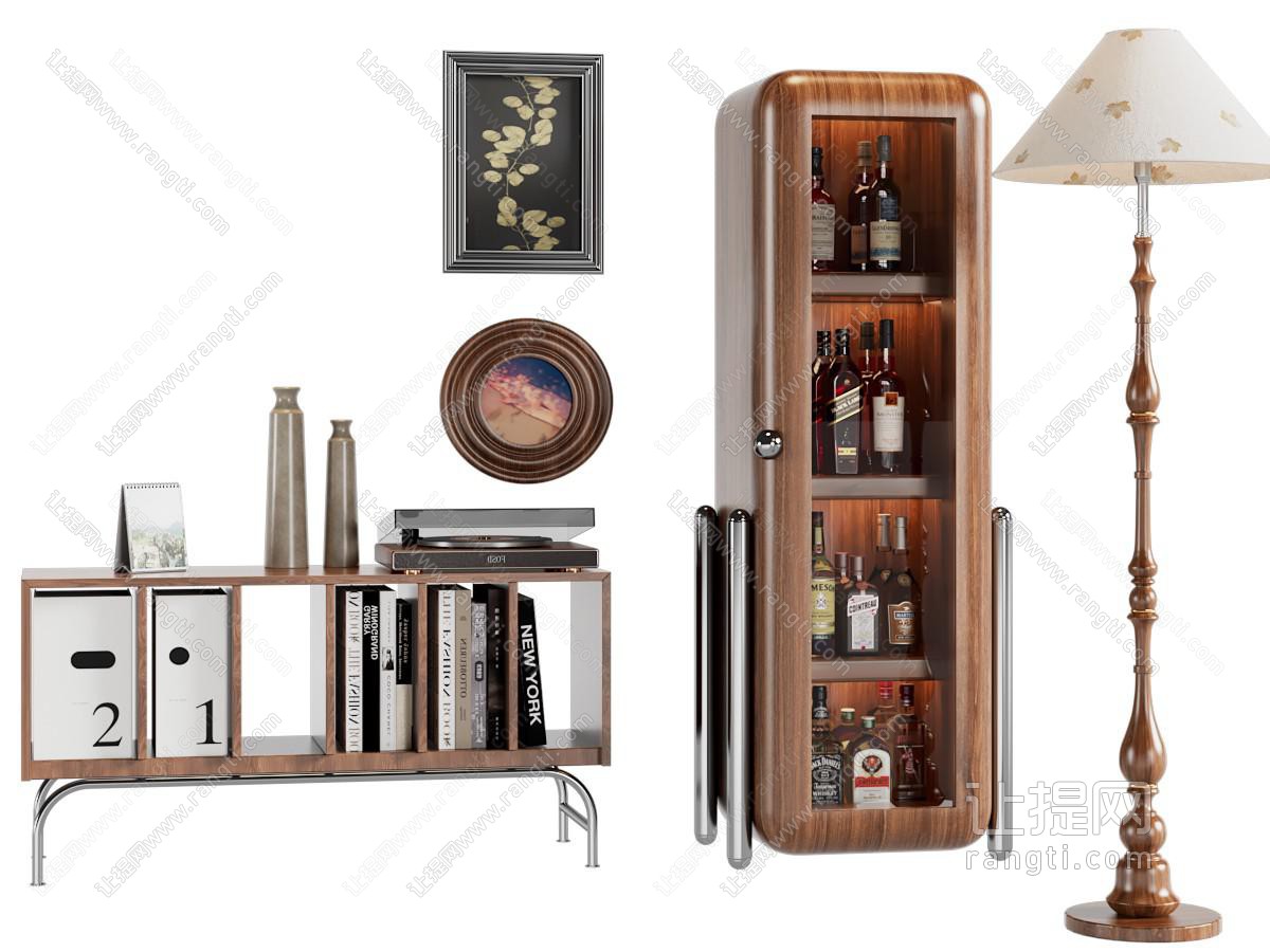 中古风酒柜