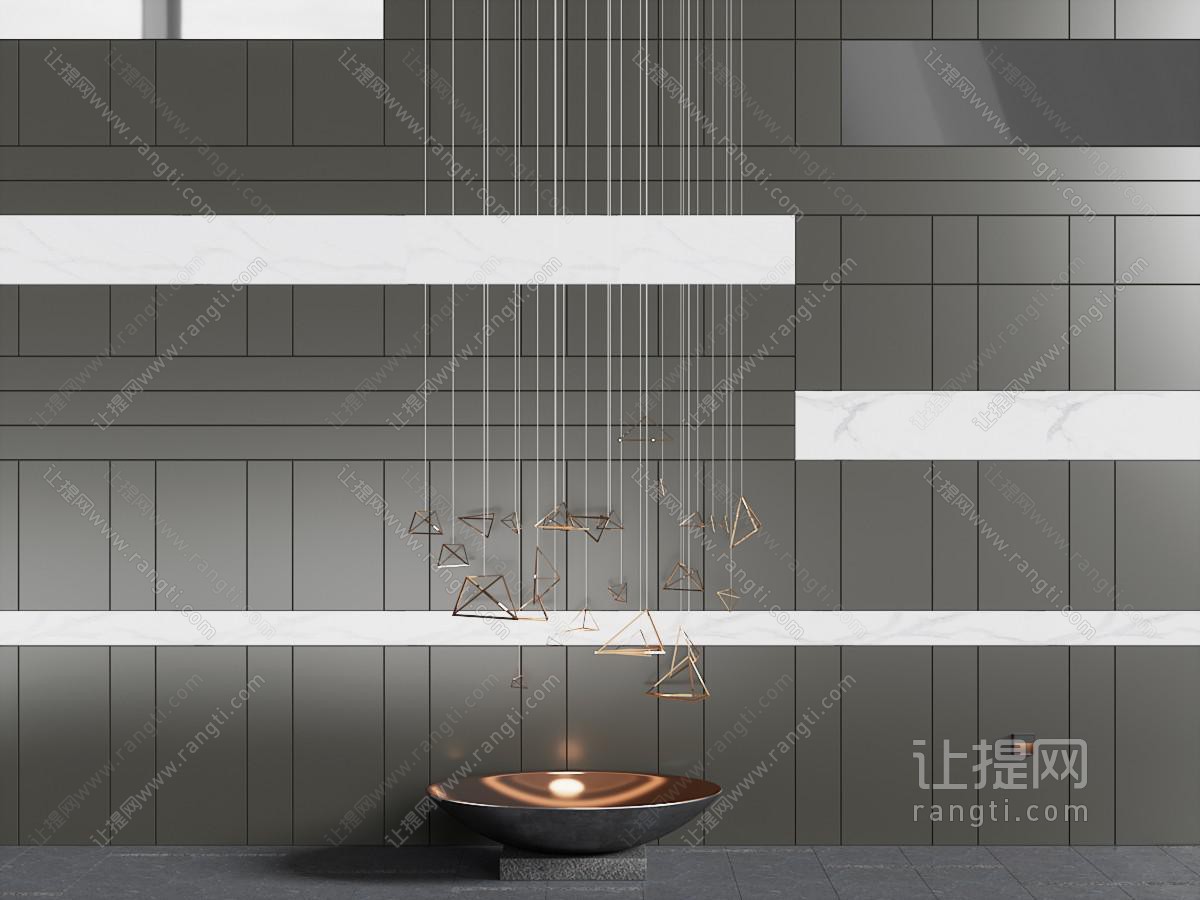 现代吊饰雕塑