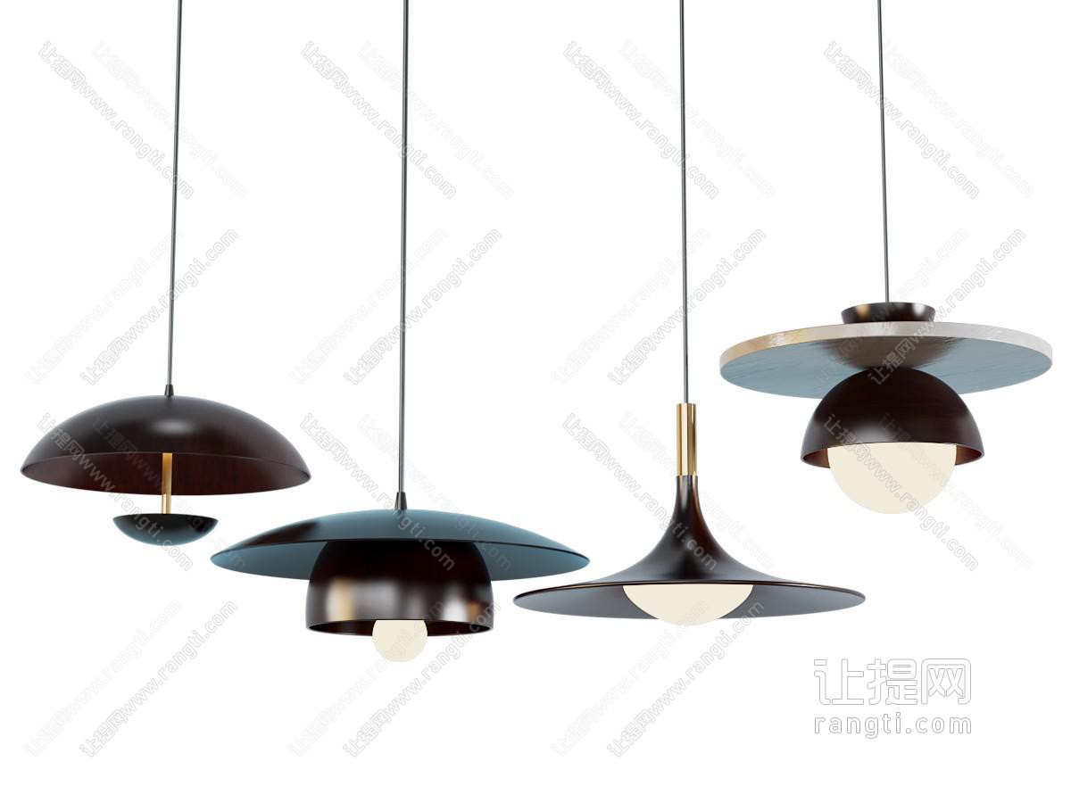 复古中古吊灯