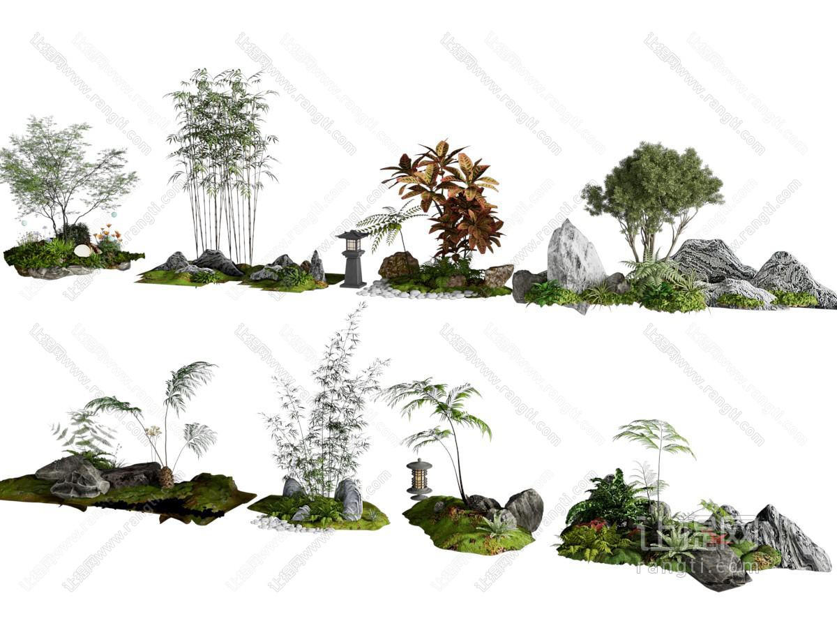 现代室内景观园艺小品