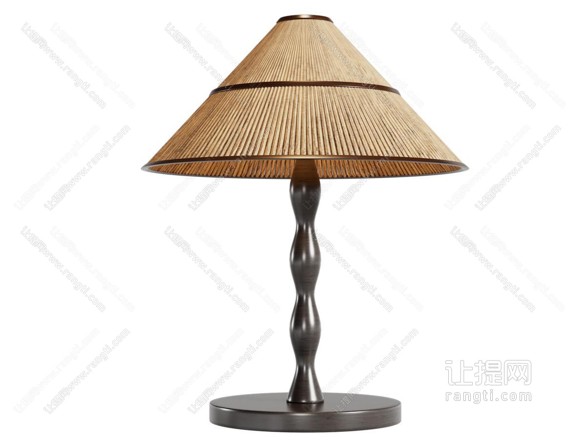 现代中古台灯