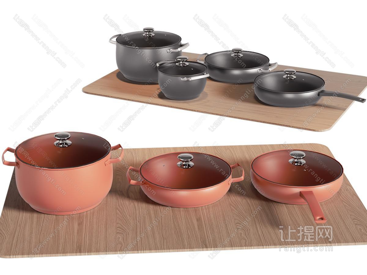 厨房用品 锅具 平底锅 案板