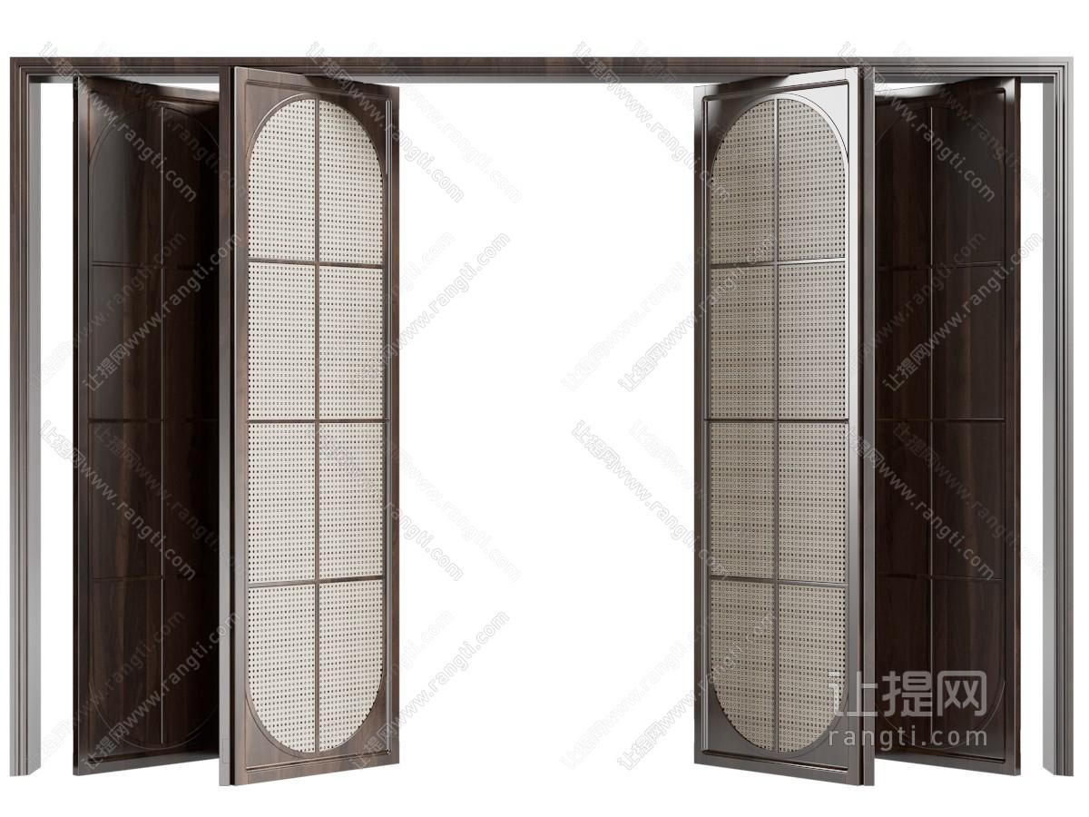 中古风折叠门