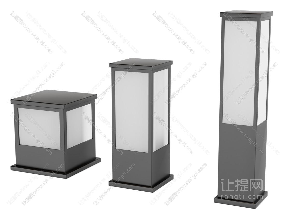 现代新中式户外灯