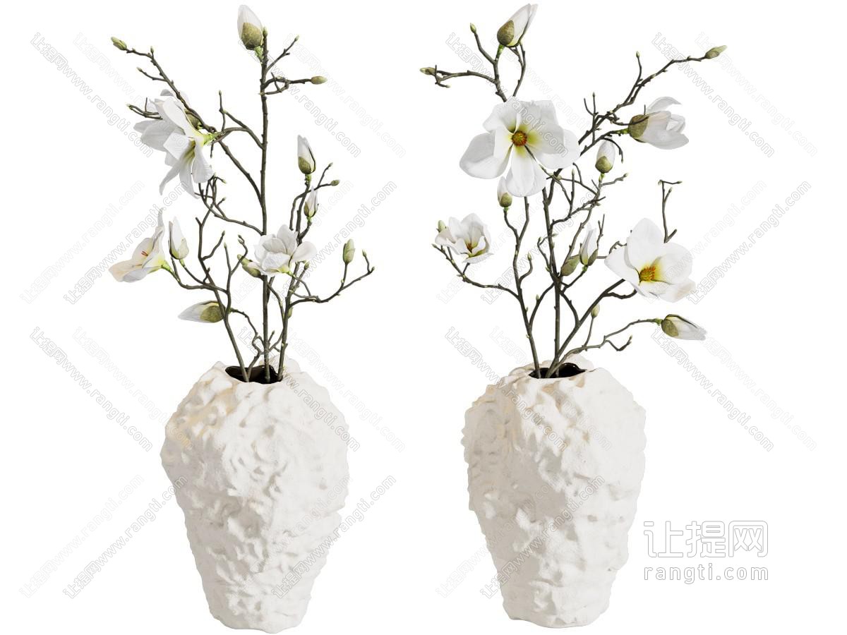 侘寂花瓶 花艺 插花 鲜花
