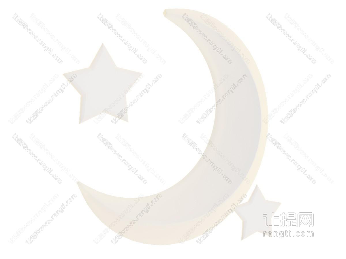 月亮星星美陈灯 星星月亮