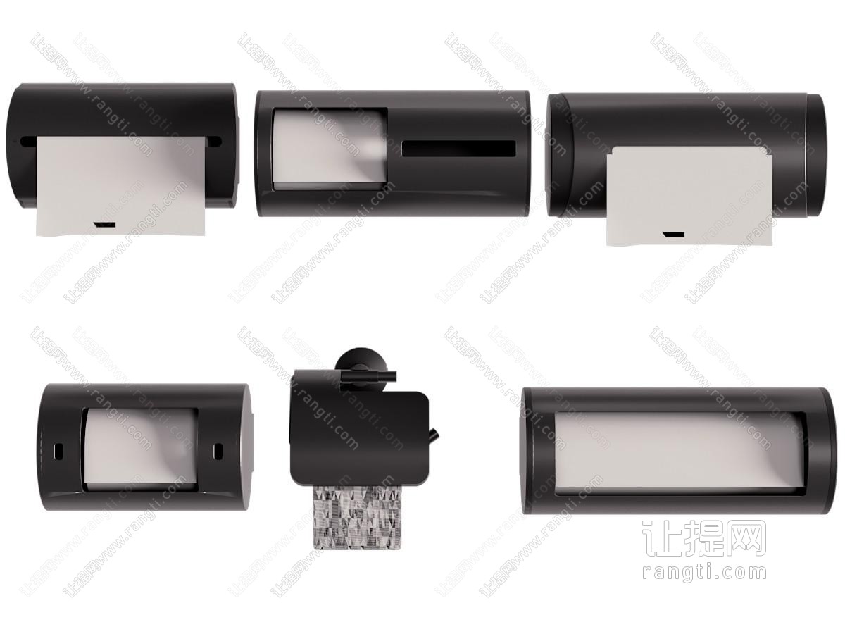 现代洗浴用品 厕纸盒 纸巾盒 卷纸架