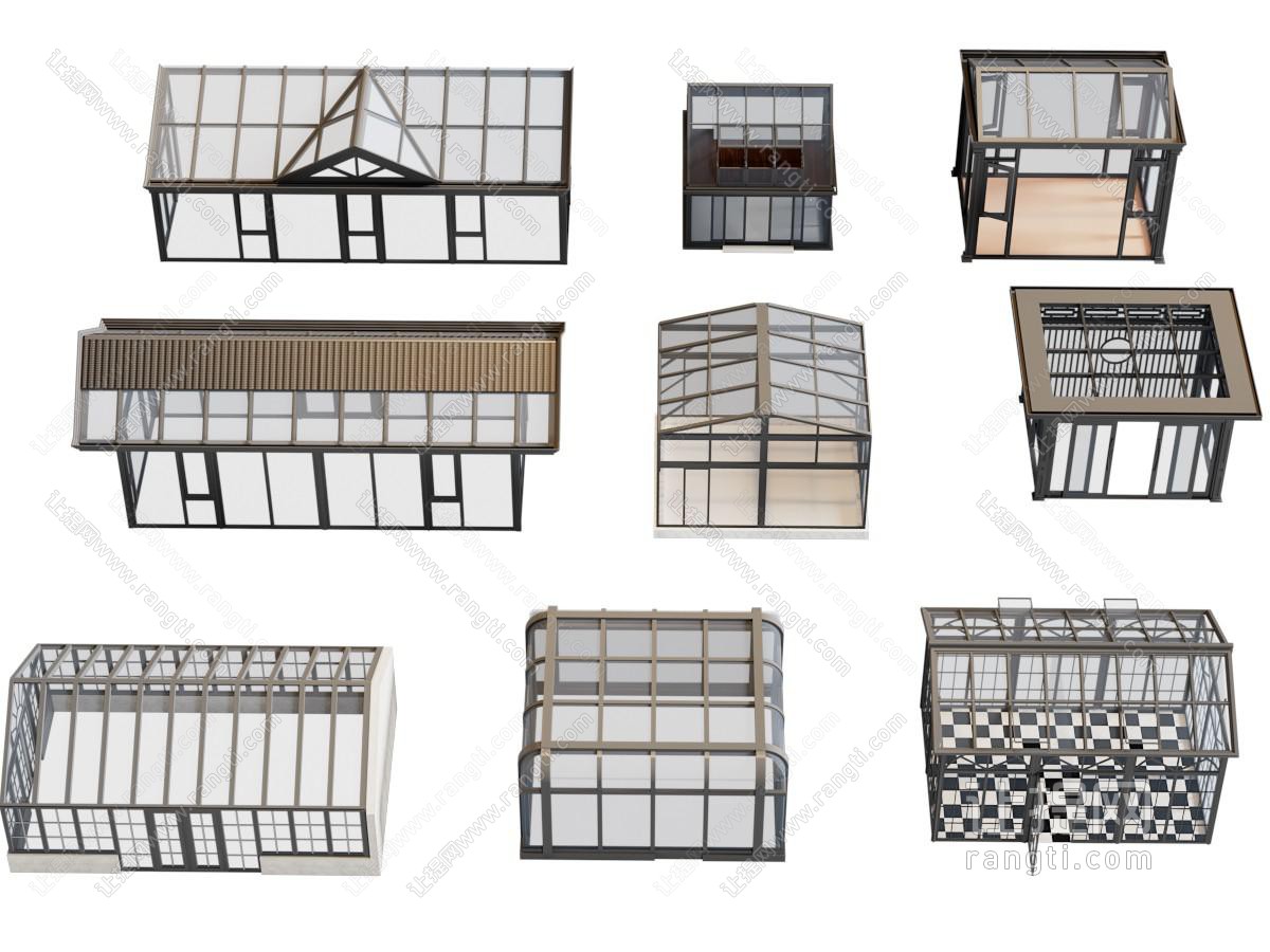 别墅阳光房 建筑构件