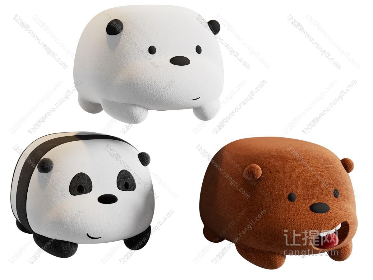 毛绒玩具 动物公仔 玩偶