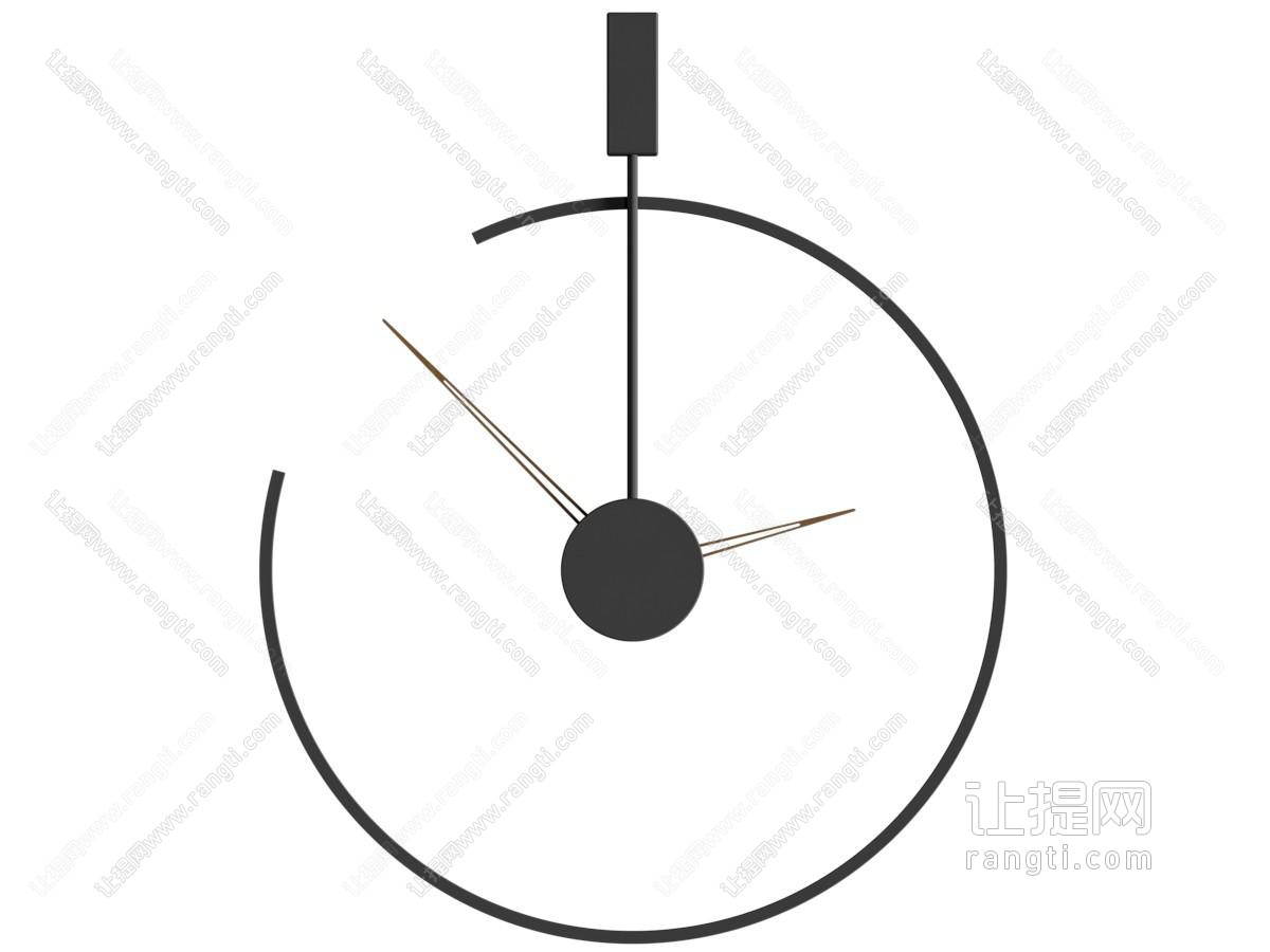 极简时钟 挂钟