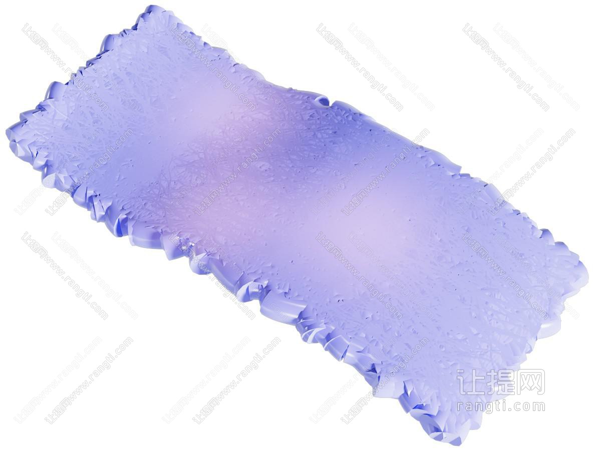 现代紫水晶矿石片