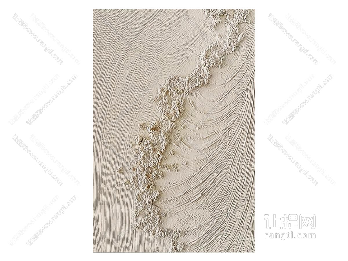 侘寂风装饰画 抽象画 挂画