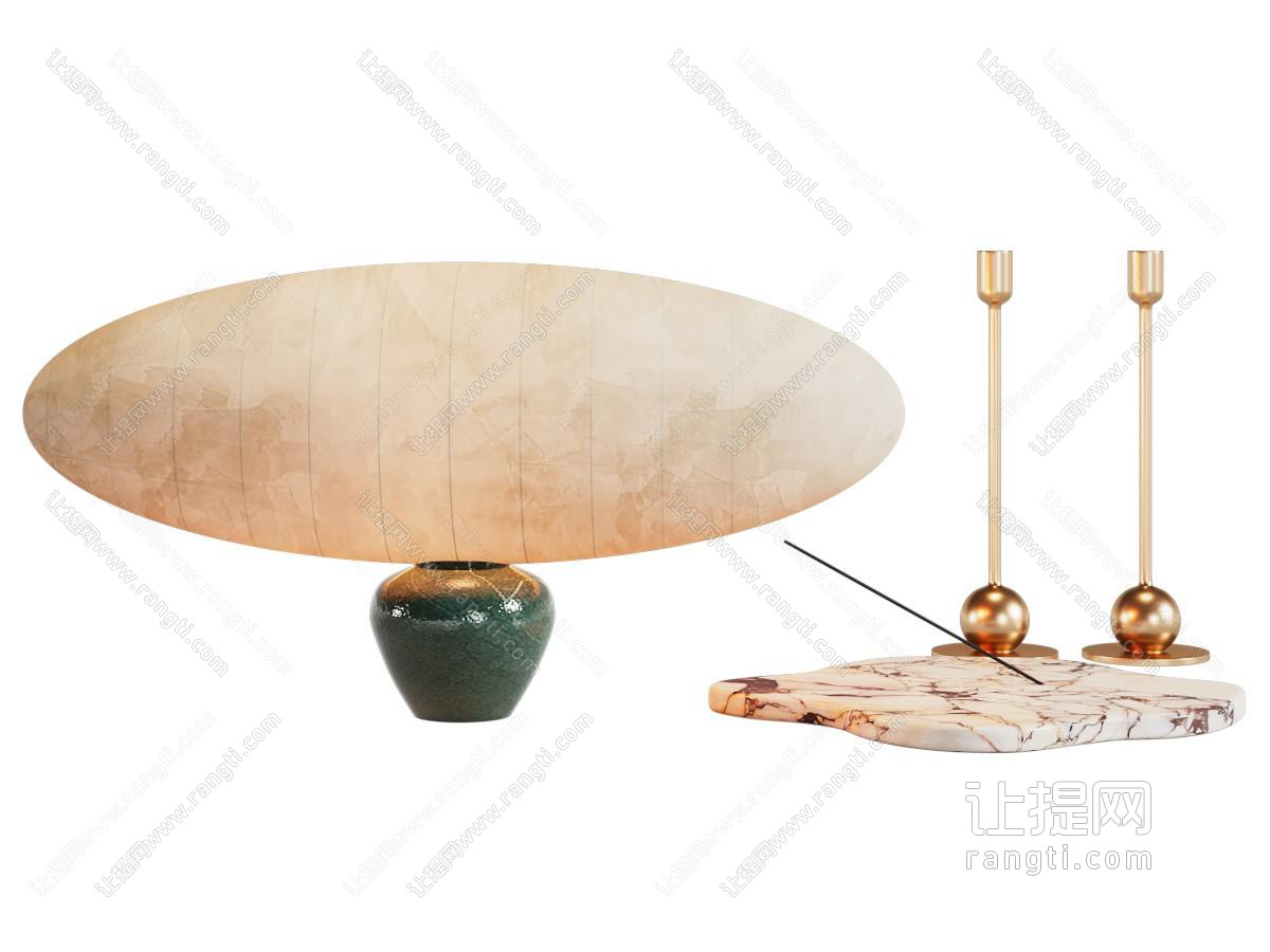 复古中古台灯 侘寂 中古 复古 台灯