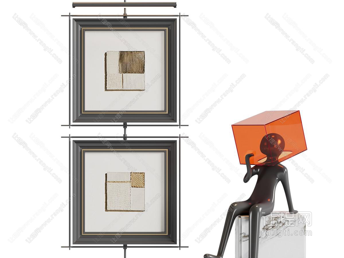 现代装饰画 组合画 挂画