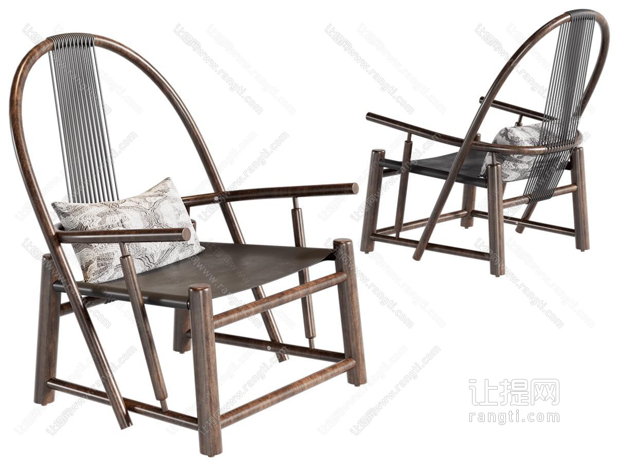 中古风椅子 休闲椅