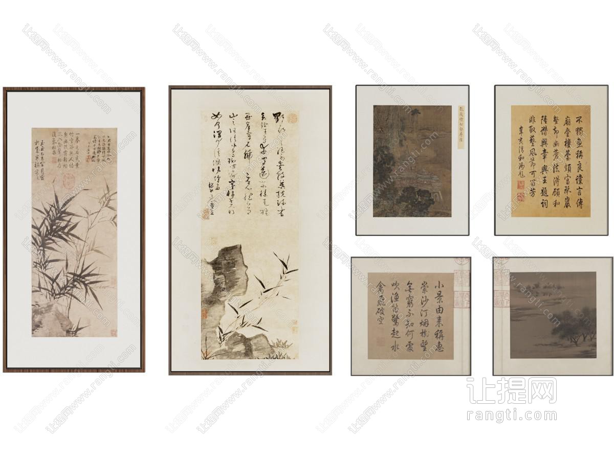 新中式挂画