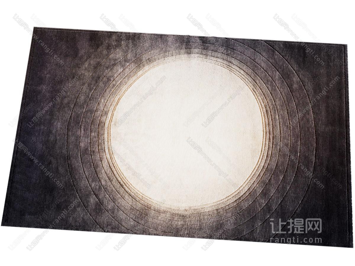 现代地毯 方形地毯 布艺地毯