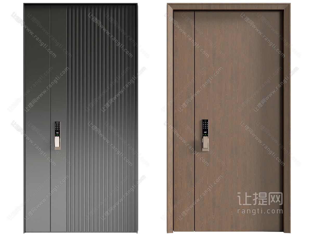 法式中古单开门